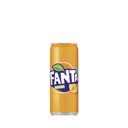 Fanta orange sleek cans - 24 x 33 cl | Livraison de boissons Gaston